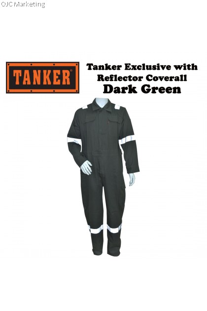 TANKER COVERALL DARK GREEN