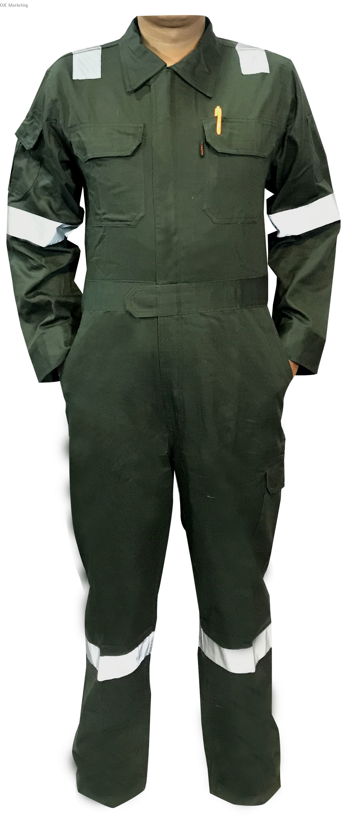 TANKER COVERALL DARK GREEN